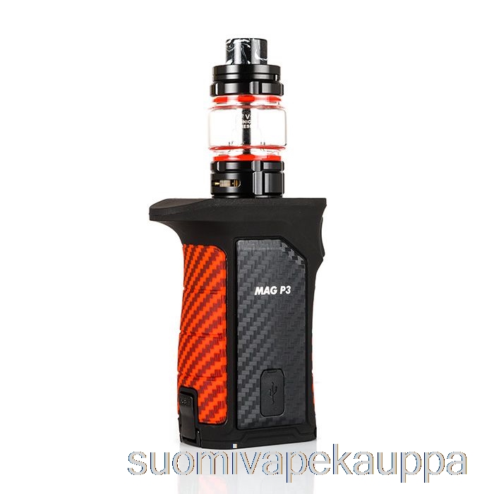 Vape Netistä Smok Mag P3 230w & Tfv16 Aloituspakkaus Musta/punainen